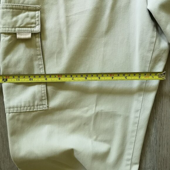 VTG 90s Y2K Quiksilver Baggy Cargo Pants Carpenter Rave Cyber Grunge Skate 34x30 - Picture 16 of 16